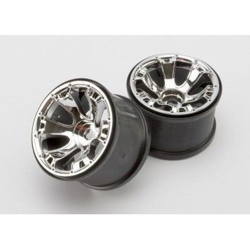 Wheels, Geode 3.8 (chrome) (2) (use with beadlock-style side