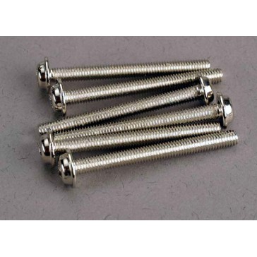 Screws, 3x30mm washerhead machine (6)