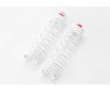 Springs, rear (white) (progressive rate) (2) (fits Slash alu