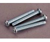 Screws, 2.5x19mm roundhead machine screws (4)