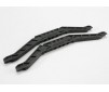 Chassis braces, lower (black) (for long wheelbase chassis) (