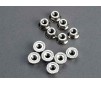 Nuts, 3mm flanged (12)