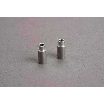 Spacers, aluminum, 3x6x12mm (2)