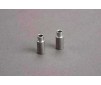 Spacers, aluminum, 3x6x12mm (2)