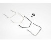 Wires, sway bar (front & rear, hard & soft) (Slash 4X4)/ 3x6