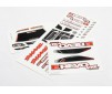 Decal sheets, 1/16 E-Revo VXL