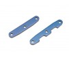 Bulkhead tie bars, front & rear, aluminum (blue-anodized)