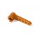 DISC.. ALU BRAKE POST ARM - SWISS 7075 T6 - ORANGE