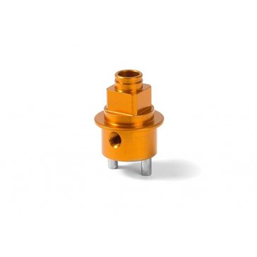 BRAKE DISK ADAPTER - ALU 7075 T6 - ORANGE