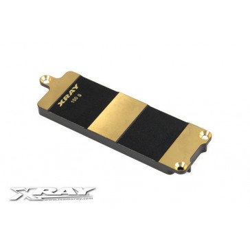 BRASS BATTERY PLATE FOR LIPO BATTERIES - 100g