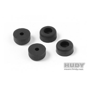 BLACK RUBBER FEET (4), H203111