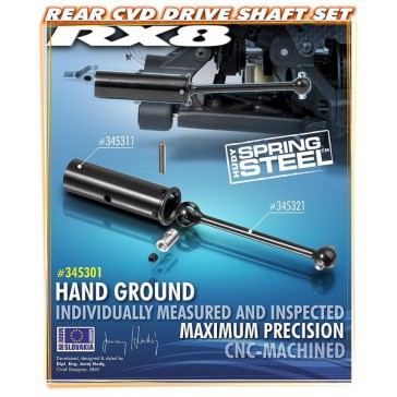 REAR CVD DRIVE SHAFT SET - HUDY SPRING STEEL?