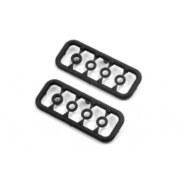 Composite Set Of Wheelbase Shims (3X1mm, 1X2mm) (2)