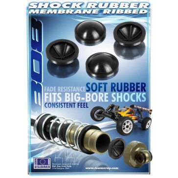 XB808 Shock Rubber Membrane Ribbed (4)