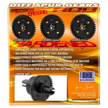 Center Diff Spur Gear 43T