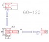 DISC.. 60-120 Train rentrant electrique tricycle