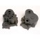 Gearbox halves (f&r)/ rubber access plug