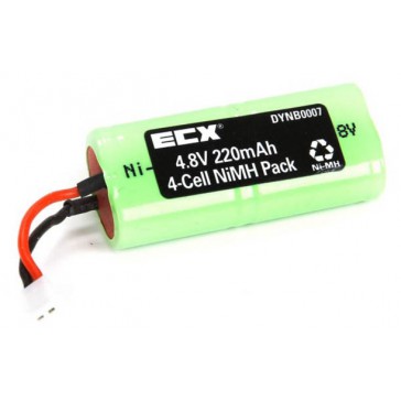 4.8V 220mAh 2/3AAANiMH 4C Flat: Micro SCT, Rally