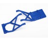 Skid plates, front & rear (blue)