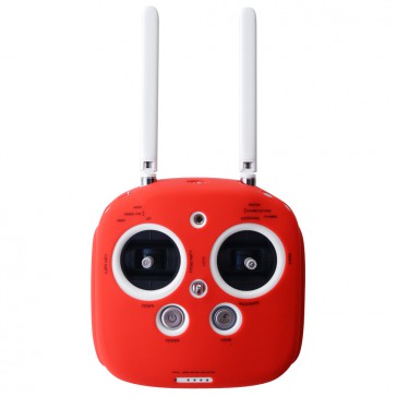 DISC.. Silicone cover for Phantom 3, 4 & inspire radio (Red)