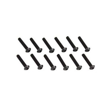 B head hex fine pitch screws HM4x20 (12 pcs)