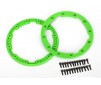 Sidewall protector, beadlock style (green) (2)/ 2.5x8mm CS (