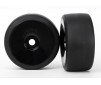 Tires & wheels, assembled, glued (black, dished wheels, slic