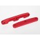 Bulkhead tie bars, front & rear, aluminum red-anodized)