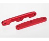 Bulkhead tie bars, front & rear, aluminum red-anodized)