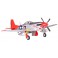 1/6 Plane 1700mm P51D (Red) PNP kit
