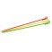SMALL FLUORESCENT PINK LONG BODY PIN 1/10TH