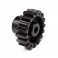 Pro' BLACK ALUMINIUM PINION 30T