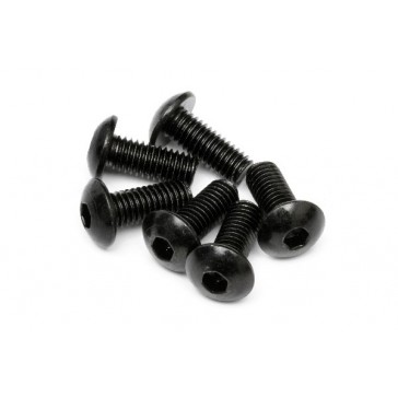 Button Head Screw M5X12Mm (Hex Socket/6Pcs)