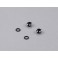 DISC.. LED Holder CNC Alloy for 3mm Light, Black