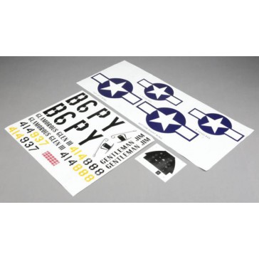 Decals: P-51D 60cc