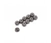 M3 Alloy Nyloc Nuts-Low Profile-Black pk10