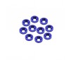 Alloy M4 Csk Washers - Blue pk10