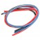 Silicone Wire 12g - Red/Black/Blue 3x50cm