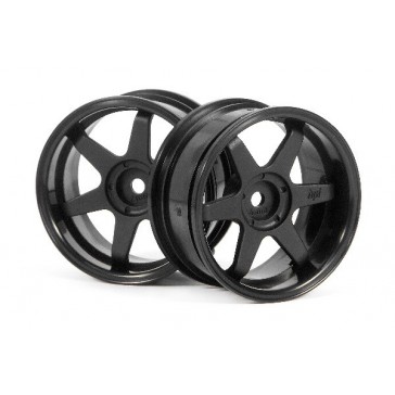 Te37 Wheel 26Mm Black (6Mm Offset)