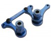 Steering bellcranks, drag link (blue-anodized T6 aluminum)/