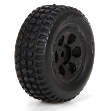 Front/Rear Premount Tire:1:24 4WD Torment