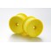 DISC.. 1:10 Offf-Road 2WD/4WD racing rims rear yellow (2)