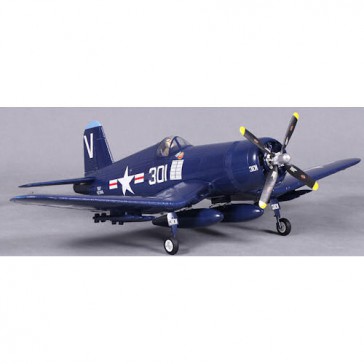 DISC.. Avion 800mm : F4U (bleu) V2 kit PNP