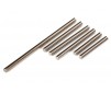 Suspension pin set, front or rear corner (hardened steel), 4