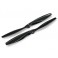 Rotor blade set, black (2) (with screws)