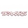 Traxxas 18' White Vinyl Sticker