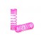 Springs, front (PINK) (progre ssive rate) (2)