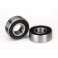 Ball bearings, black rubber sealed (5x11x4mm) (2)