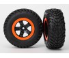 Tires & Wheels, Assembled, Glued (S1 Compound) (Sct, Black,