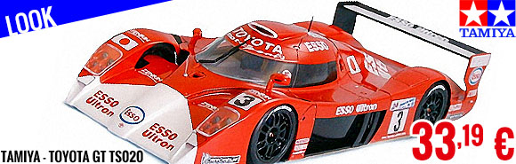 Look - Tamiya - Toyota GT TS020